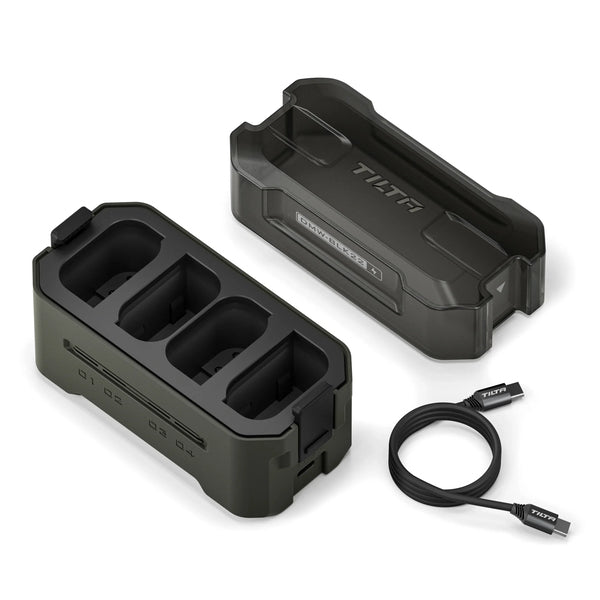 Tilta Stazione di ricarica portatile per BLK22 (4 canali) Tilta Stazione di ricarica portatile per BLK22 (4 canali)